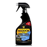 Maddox Detail - Waterless Wash & Wax - Cire Carnauba, Nettoyage à Sec Pour Voitures. Lustrant Voiture. Produit Qui Nettoie, ...