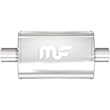Magnaflow 11216 Satin Stainless Steel 2.5 Oval Muffler by Magnaflow