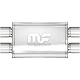 Magnaflow 11385 Stainless Steel 2.5 Oval Muffler by Magnaflow