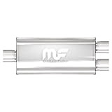 Magnaflow 12158 Satin Stainless Steel 2.5 Oval Muffler