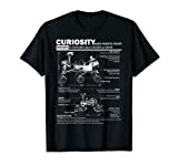 Mars Curiosity Rover NASA Science and Engineering T-Shirt