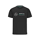 Mercedes AMG Petronas Formula One Team - Collection Officielle de Produits dérivés de la Formule 1 - Grand Logo-T-Shirt - ...
