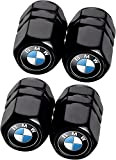 Métal Bouchons de Valve Voiture avec Logo,4 Pièces Capuchon de Valve Auto Bouchons de Valve Compatible avec BMW 1 3 ...