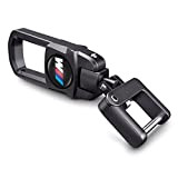 Métal Porte-clés de Voiture Clé de Voiture Anneau avec Logo,Accessoire Porte-clés de Voiture Compatible avec BMW M série M1 M3 ...