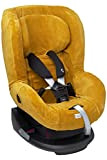 Meyco Housse de siège auto pour bébé Groupe 1 - Avec appui-tête - Peluche douce - Honey Gold