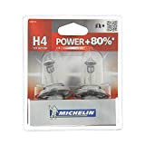 Michelin 008734 2 Ampoules H4 12 V 60 / 55W POWER+80%