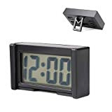 Mini horloge numérique d'intérieur pour tableau de bord - Horloge électronique universelle - Affichage de l'heure et de la date ...