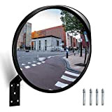 Miroir panoramique de circulation - 30 cm - Pour la rue et le garage