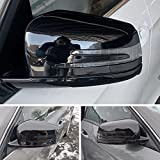 MKptopia Coques de rétroviseur de voiture couvercle de rétroviseur latéral capuchon en plastique ABS style adapté pour be-nz A B ...