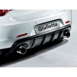 Motordrome Jupe arrière (Diffuser) compatible avec Alfa Romeo Giulietta 2010- (Échappement double gauche+droite) (ABS)