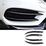N/A 4 pcs Pare-Chocs Avant Lip Splitter Spoiler ABS Accessoires pour Mercedes Benz Classe C W205 C180 C200 C220 C250 ...