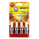 ngk spark plugs NGK20 Blister 4 Bougies BKR6E-11
