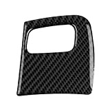 NIMOA voiture intérieur trou de serrure-fibre de carbone voiture intérieur trou de serrure cadre couverture garniture pour AUDI A4 / ...