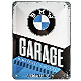 Nostalgic-Art Plaque Vintage BMW – Garage – Idée de Cadeau pour Les Fans d'accessoires Automobiles, en métal, Déco Design Retro, ...