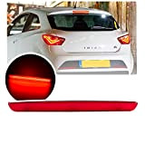 NSLUMO Lentille rouge LED rouge 3e troisi¨¨me feu stop pour Seat Ibiza 6J 6P Leon MK2 Feu stop central arri¨¨re ...