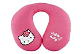 Oreiller de voiture pour enfants - en forme de U - Hello Kitty -coussin cervical – rose