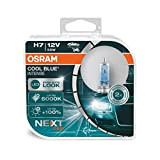 OSRAM COOL BLUE INTENSE H7, +100% plus lumineux, jusqu'à 5000K, lampe halogène, look LED, duo box (2 lampes)