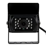 Pathson Caméra de Recul en Couleur Vue Arrière de Voiture avec Large Vision 120°Nocturne (18 IR Lampes) pour Voiture Automobile ...