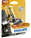 Philips Vision HB3 Ampoule De Phare Avant, plus 30% De Luminosité, Blister De 1