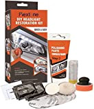 Plextone Kit de réparation de phares pour Bricolage de Phare éclaircisseur de Voiture Kit de réparation de Lampe de Nettoyage ...