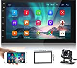 Podofo Autoradio 2 din Android 9.1 avec Kit Main Libre Bluetooth 4.0/ USB/ WiFi/ GPS/ Mirror Link MP5/ SD/ FM/ ...