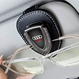 Porte Lunettes pour Voiture, Porte-lunettes de Soleil pour Audi A1 A3 RS3 A4 A5 A6 A7 RS7 A8 Q3 Q5 ...