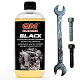 QM Cleaner Black | Dégraissant concentré non acide - Moteurs, chaînes, transmissions, embrayages - Peut être dilué jusqu'à 25% - ...