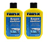 Rain-X Lot de 2 bouteilles Nettoyant hydrophobe de vitres de véhicule 200 ml Pare-pluie