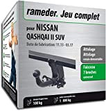 Rameder Pack, attelage rotule démontable + Faisceau 7 Broches Compatible avec Nissan Qashqai II SUV (147538-11757-1-FR)