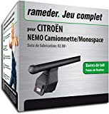 Rameder Pack, Barres de Toit Tema Compatible avec CITROËN Nemo Camionnette/Monospace (118848-06733-12-FR)