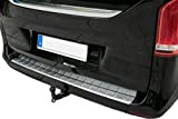 Recambo Protection de seuil de Chargement en Acier Inoxydable Mat Compatible avec Mercedes Vito, Classe V W447 | avec Bords ...