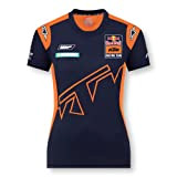 Red Bull KTM Official Teamline T-shirt pour femme, bleu, XXL