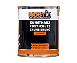 Rostio Apprêt anti-rouille à base de résine, couleur gris-blanc, Protection contre la rouille et la corrosion
