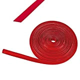 Rouleau de 10 m de bande en plastique rouge pour rails de caravane et camping-car, 12 mm de large