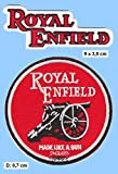 Royal Enfield Lot de 2 écussons de moto Bullet Biker Angleterre