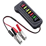 RUIZHI Testeur de Batterie de Voiture 12V Digital Alternateur Testeur Battery Tester Analyzer avec Indication LED pour Auto Moto Camion
