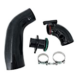 SCULPTOR RODIN Silica Gel Inlet Hose Elbow Turbine Inlet Pipe is Suitable for A3 VW MK7 Golf GTI R EA88 ...