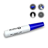 SD COLORS Kit de réparation de stylo de retouche de peinture bleu foncé 8T5 12 ml avec pinceau de couleur ...