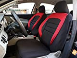 seatcovers by k-maniac Housses de siège universelles pour Opel Astra K Sports Tourer - Noir/Rouge - V934008