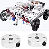 Shanrya Pièce de Robot, Robot de Petite Taille fiable en métal, Engrenages pour essieux en D de 4,7 mm
