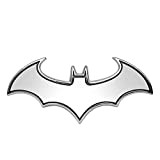 SKS Distribution® 3D Batman Chauve-Souris en Acier Inoxydable chromé de Haute qualité Voiture emblème Badge en.