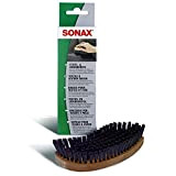 SONAX Brosse pour textile et cuir (1 pièce) ergonomique avec des poils souples pour le nettoyage à sec ou associée ...