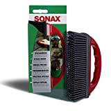 SONAX Brosse spéciale (1 pièce) élimine rapidement et simplement les poils d’animaux des sièges, fauteuils et tapis | Réf: 04914000