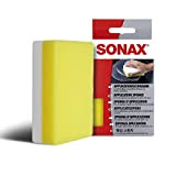 SONAX Eponge d'application (1 pièce) utilisation universelle pour l'application du polish, cires et produits entretien | Réf: 04173000