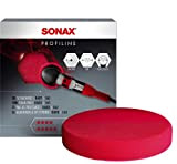 SONAX Pad de polissage hard 160 (1 pièce) pour le polissage des peintures avec des polisseuses avec un support de ...