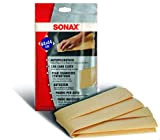 SONAX Peau chamoisee synthétique (1 pièce) chiffon résistant pour le nettoyage et le séchage des surfaces mouillées | Réf: 04192000