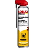 SONAX Produit de nettoyage pour contacts electroniques (400 ml) nettoyant spécial hautement actif à évaporation extrêmement rapide | Réf: 04603000