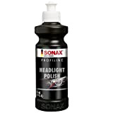 SONAX PROFILINE Headlight polish (250 ml) pâte abrasive pour phares elimine le film jaune et le tenrnissement | Réf: 02761410