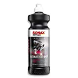 SONAX PROFILINE Ultimate cut (1000 ml) produit lustrant extrêment abrasif pour les tâches de polissage difficiles avec un essuyage facil ...