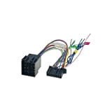 Sound Way - Câble Adaptateur Faisceau autoradio fiche ISO Radio Compatible avec Autoradio Kenwood DNX/DDX/KVT/KMR 22 pin